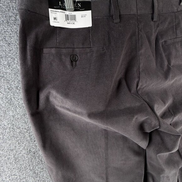 NWT Lauren Ralph Lauren Soft Corduroy Pants Men 36x29 Dewhurst Classic Fit - Picture 12 of 16